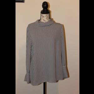 Chico’s Striped Blouse
